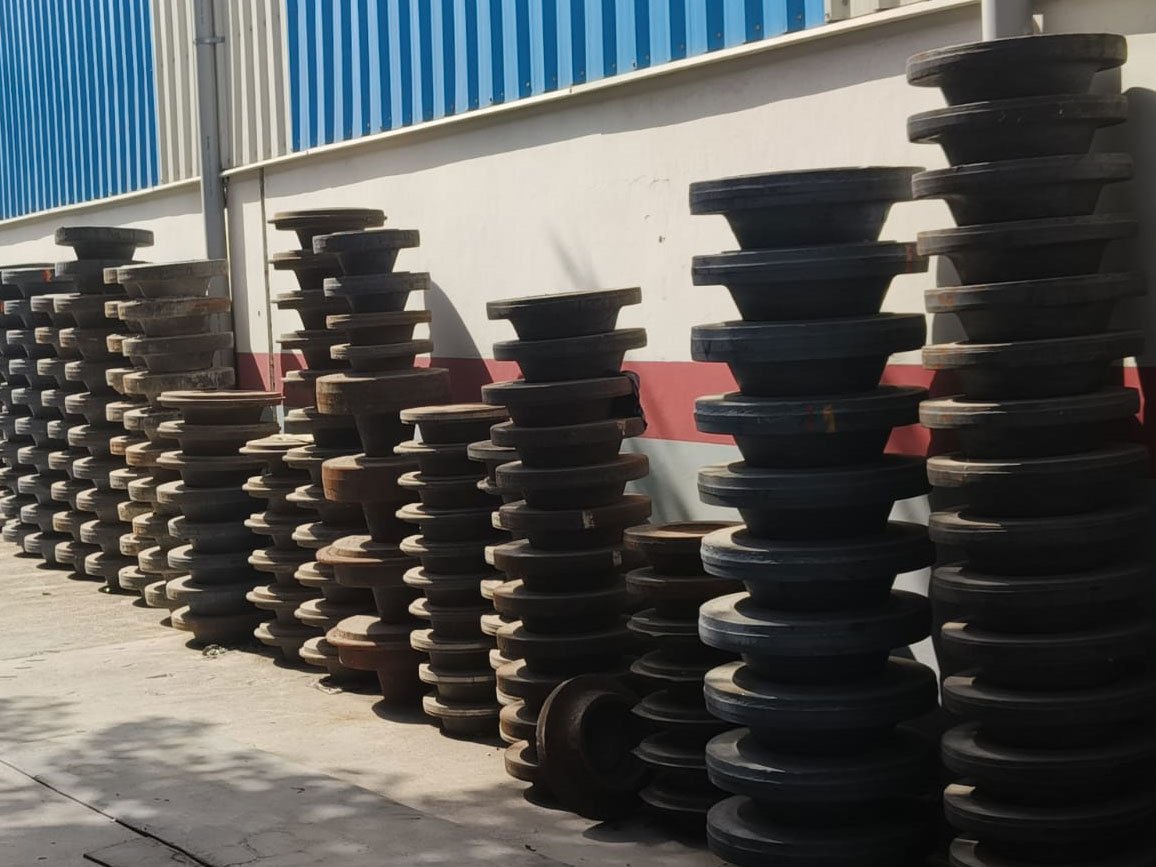 Weld Neck Flanges industrial product image